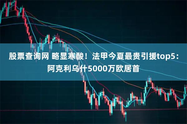 股票查询网 略显寒酸！法甲今夏最贵引援top5：阿克利乌什5000万欧居首